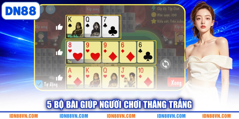 5 bộ bài giúp người chơi thăng trắng