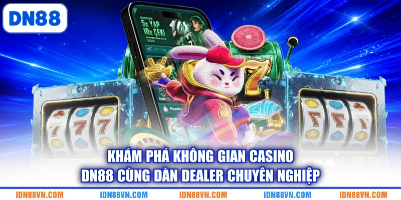Khám phá không gian casino DN88 cùng dàn dealer chuyên nghiệp