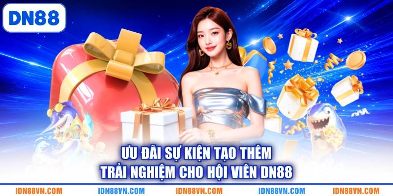 Ưu đãi sự kiện tạo thêm trải nghiệm cho hội viên DN88